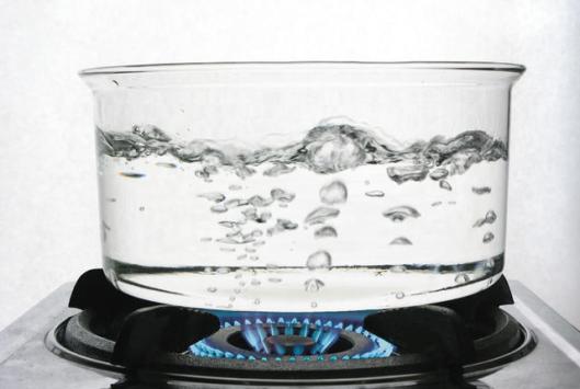 Boiling Water on Gas